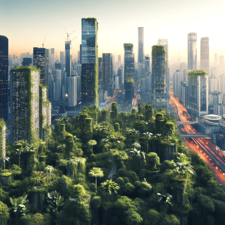 ESG landscape in a city